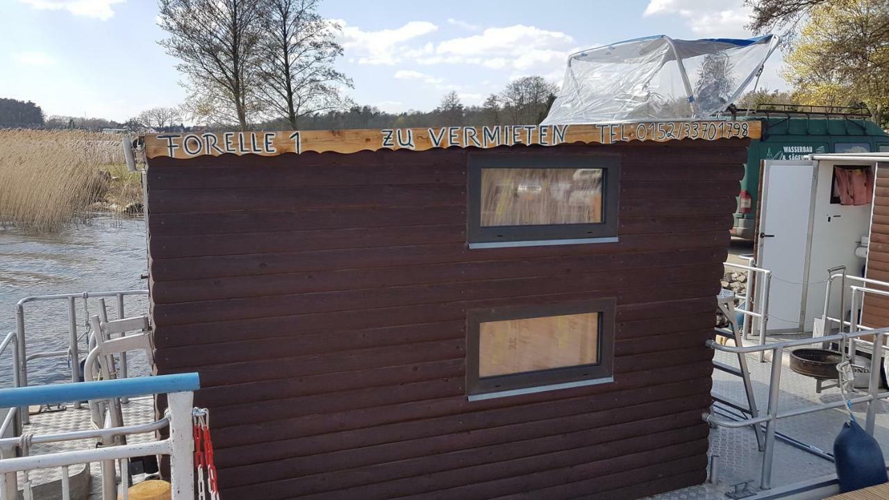 Hausboot Krakow Am See Forelle 1 Und 2 المظهر الخارجي الصورة